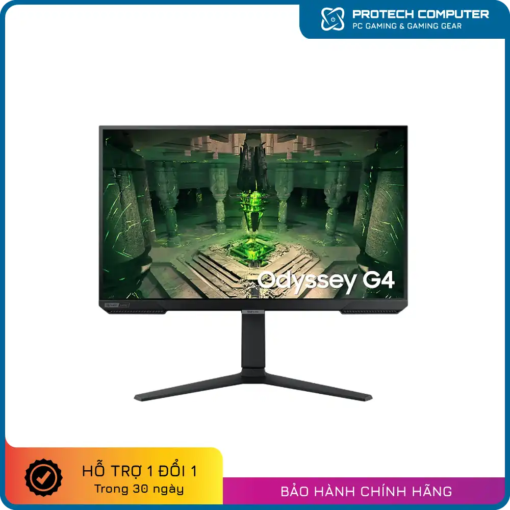  Màn hình Samsung Odyssey G4 LS27BG400EEXXV  | 27 inch, Full HD, IPS, 240Hz, 1ms